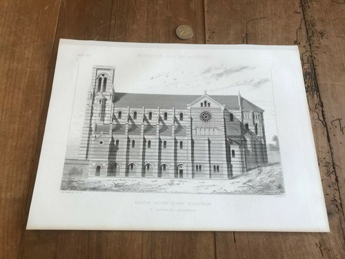 Gravure ancienne architecte - gravure,
