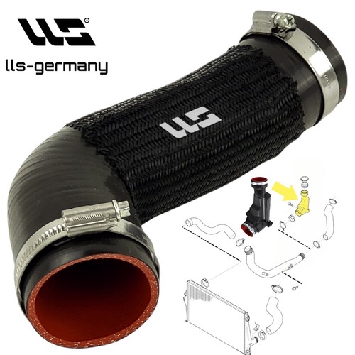 Tuyau silicone renforcé pour