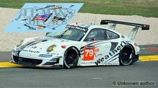 Décal Porsche 997 RSR Le Mans 2014 Test 1:32 1:43 1:24 1:18 Décalcomanies...