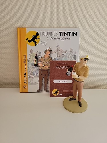 Figurine tintin allan - tintin,