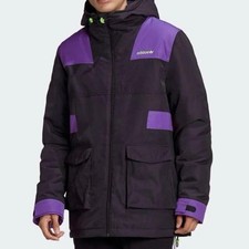 Veste blouson légère Evangelion noire violette