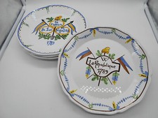 SUITE DE 4 ASSIETTES
