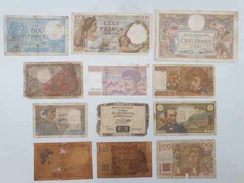 Lot 12 billets - 12,