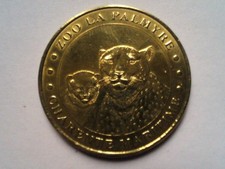 2 Jetons Touristiques Monnaie De Paris - Zoo de la Palmyre - 2000 - 2001 .....