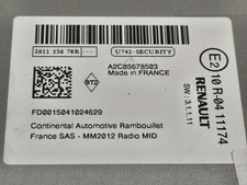 281153870R système navegation