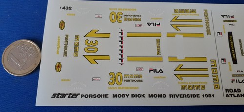 Decalcomanie decals porsche - decals,