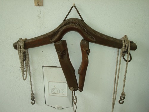 Harnais collier ancien de - harnais,