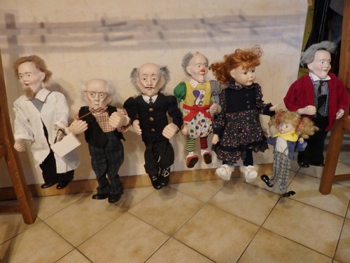 Lot marionnettes à - de,