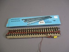 LQ1275 MARKLIN 5111 Train Ho 1/87 Rail alimentation droit avec ballast 180 mm