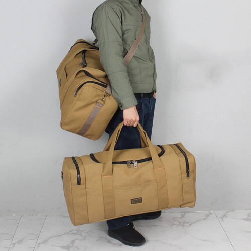 Grand toile valise transport - toile,
