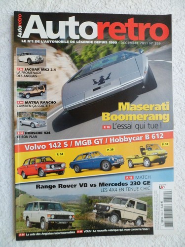 Auto retro 359 2011 - n°359, 12/2011