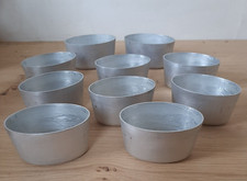 10 Moules À Aspic Ancien Alu
