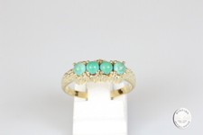 Bague En Or 14 Carats Jade