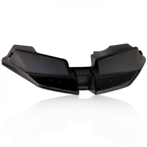 Feu arrière led - led, noir