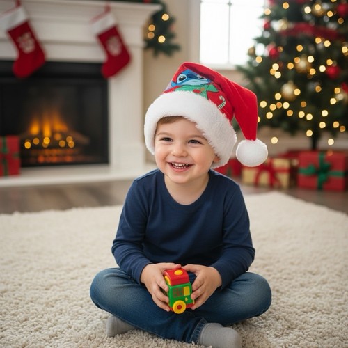 Bonnet noël disney stitch - bonnet, de