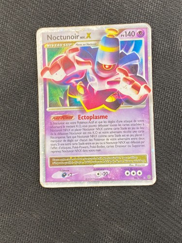 Carte pokémon noctunoir niv - carte,