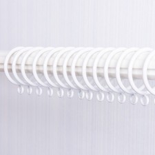  10 Pcs Pinces À Rideaux Avec Crochets Anneaux Tige Romaine En Métal