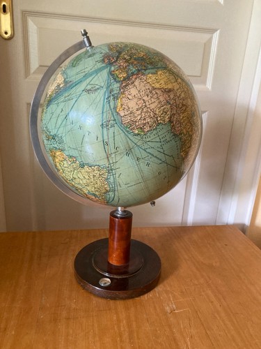 Globe terrestre art déco - terrestre,