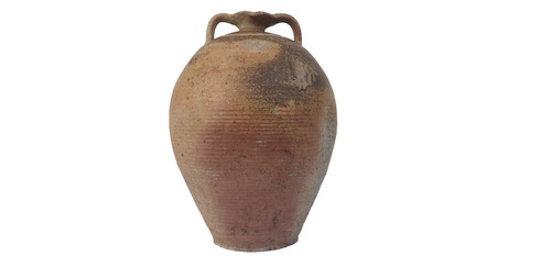 Ancienne grande jarre terre - ancienne,