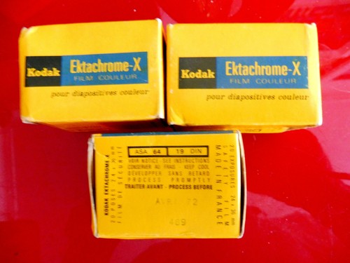 Lot kodak ektachrome - 3, x