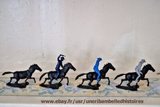 Soldatini Dulcop Italy , 4 chevaux + 3 cowboy, soldats