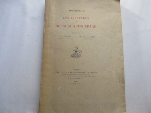 Livre ancien les aventures - les, du
