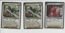 Lot cartes wakfu tcg - x3,