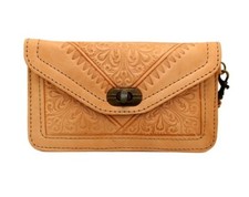 Portefeuille en cuir marocain