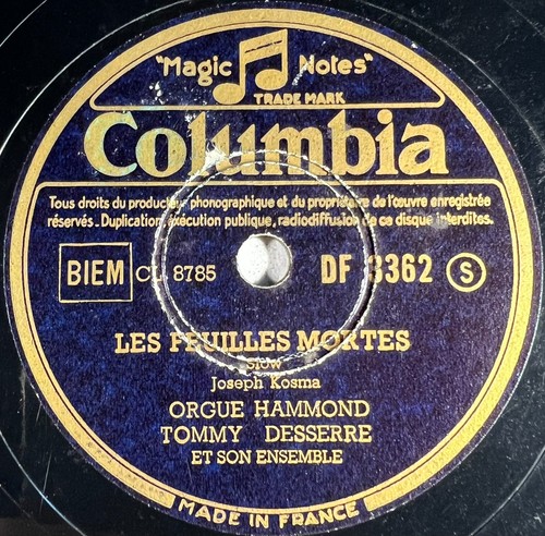 Tommy desserre - tommy, (orgue