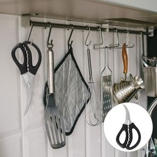  3pcs ciseaux en acier inoxydable ligne de crevettes ciseaux ciseaux de cuisine