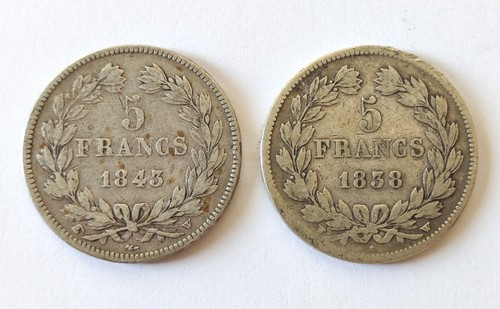 Lot monnaies francs louis - lot, 2