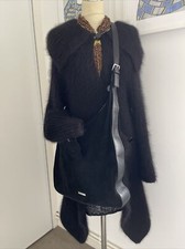 Angora long gilet vintage