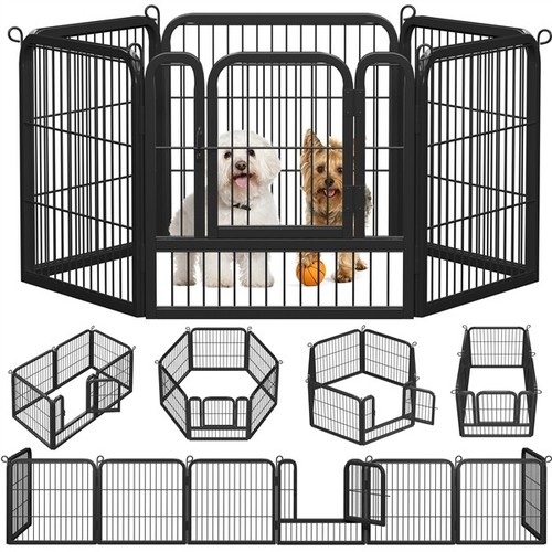 Parc enclos pour chiens - enclos,