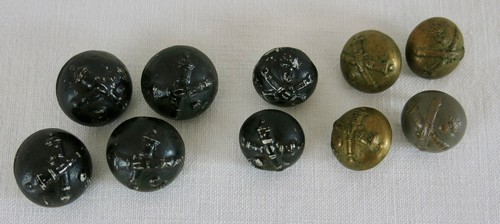 Artillerie boutons anciens - artillerie,,
