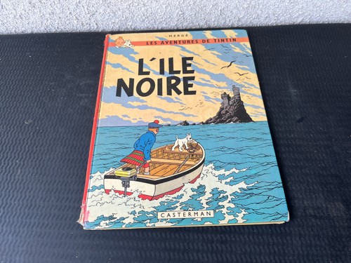 Tintin île noire - tintin, l’Île
