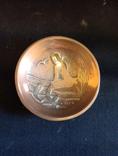 Vide poche bronze - bronze, h.