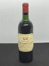 Chateau BEL-AIR MARQUIS D'ALIGRE 1967 Grand Cru Exceptionnel de MARGAUX
