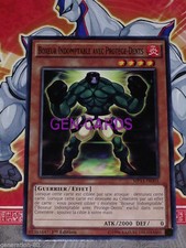 Carte Yu Gi Oh BOXEUR INDOMPTABLE AVEC PROTEGE-DENTS MP14-FR003 x 3