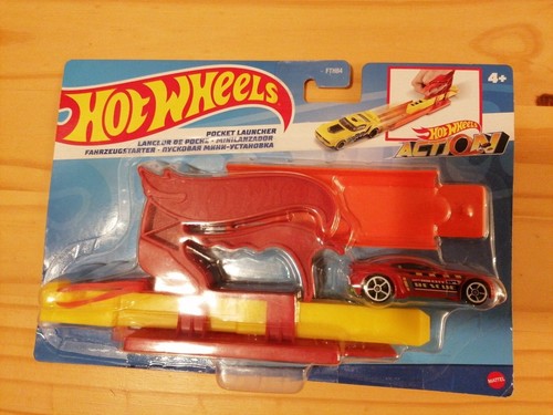Hot wheels pocket launcher