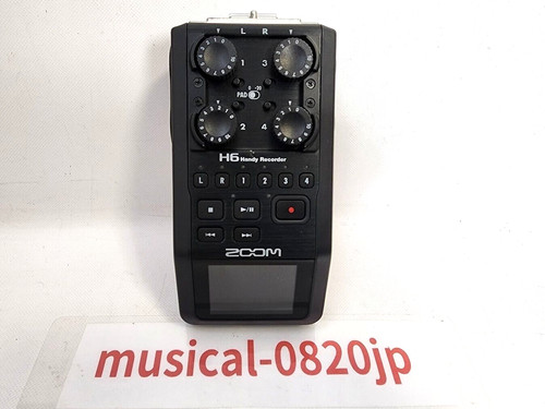 Zoom handy recorder blk - zoom, h6