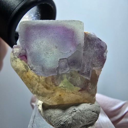 Cube fluorite fantôme - cube,