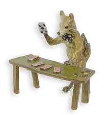 Une sculpture en bronze