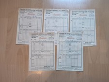 Lot Factures Anciennes