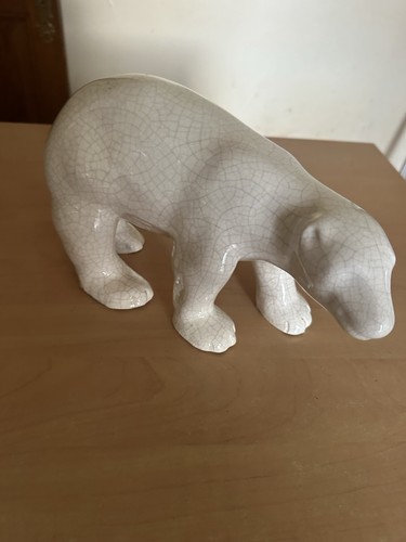 Ours blanc céramique - en,