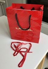 sac cadeau papier LANCEL avec
