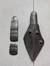 Rares Pièces De Gantelet Medieval XVe