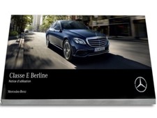 Mercedes Classe E W213 2016-2020 Notice d'Utilisation Français