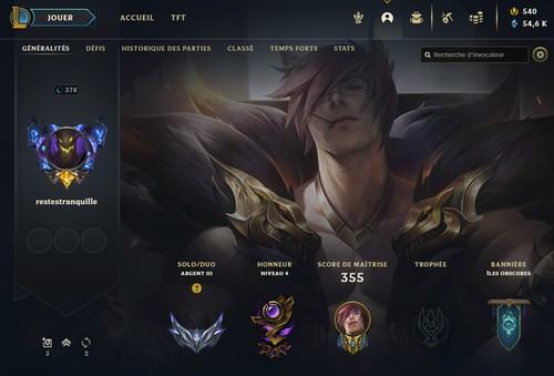 Compte lol euw - euw, silver