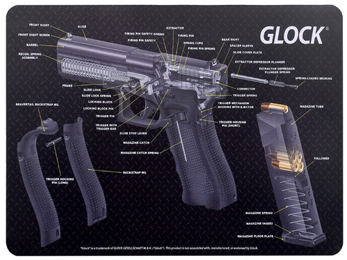Tapis nettoyage glock 3d - tapis,