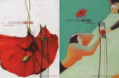Publicité papier parfum - papier,
